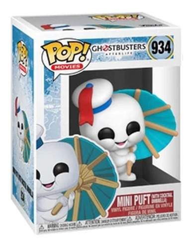 Funko Pop Ghostbusters Mini Puft With Cocktail Umbrella #934