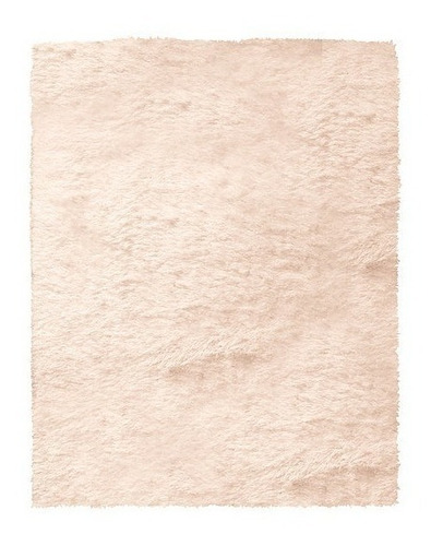 Imagen 1 de 7 de Carpeta Alfombra Shaggy Shine Natural 150 X 200 Cm Soul