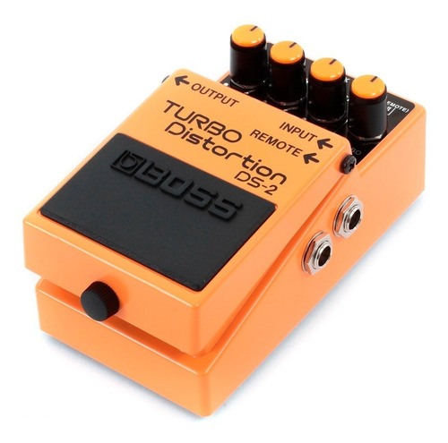Imagen 2 de 6 de Pedal de efecto Boss Turbo Distortion DS-2 naranja