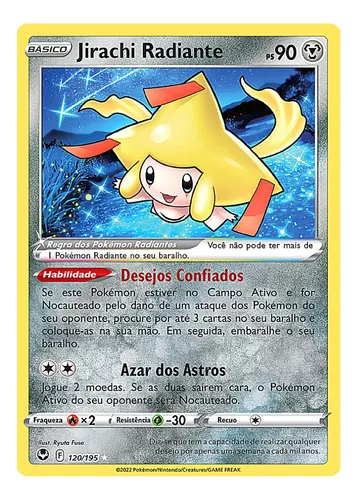 Cartas ORIGINAIS Pokémon Radiante (Shiny) - Pokémon TCG COPAG