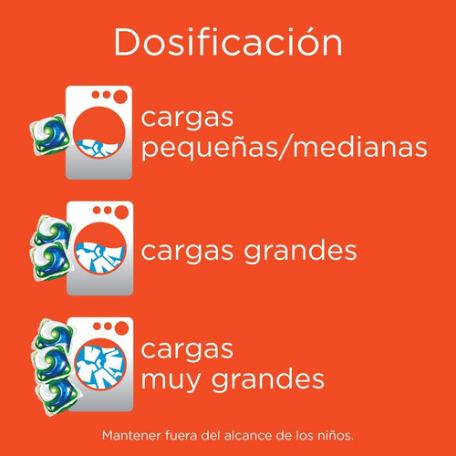 Imagen 7 de 7 de Detergente En Capsulas Tide Spring Meadow 81 Unidades