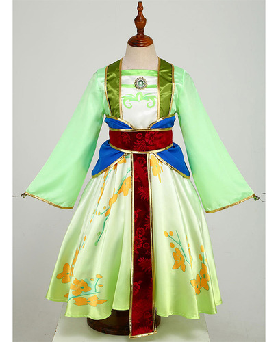 Disfraz De Princesa Mulán Para Niñas, Disfraz De Hanfu Para Niños