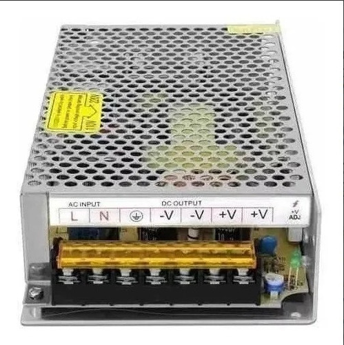 Fonte Chaveada 12v 21a 252w Bivolt Camera Cftv Fita Led