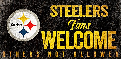 Señales - Pittsburgh Steelers Fans Welcome Sign, Multi