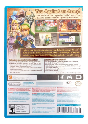 Hyrule Warriors Nintendo Wii U (Reacondicionado)