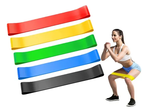 Set De Bandas Elásticas X5 Para Ejercicio
