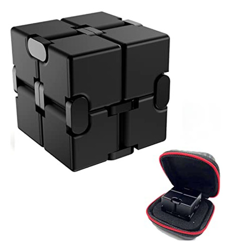 Fufuyou Infinity Cube Metal Fidget Cube Ansiedad Alivio Del