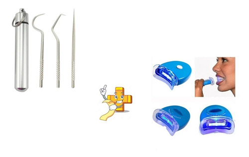 Kit De Limpieza Bucal Palillos Y Blanqueador Dental