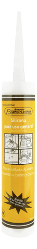 Silicona Ácida Pennsylvania, Uso General,300ml. Nalon