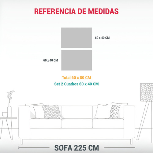 60x80cm Diseño Portada Álbum Estilo Retro Bastidor Madera