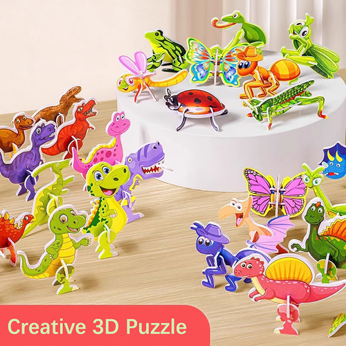 Puzles Tridimensionales, Ideas Interesantes Para Niños, Jugu