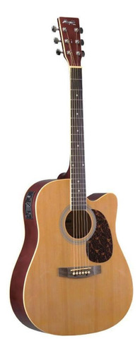 Guitarra eléctrica Memphis Md18 Natural Md-18 Steel