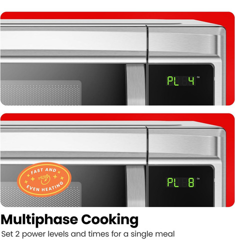 Horno Microondas Para Encimera Chefman, 1,3 Pies Cúbicos. Pi