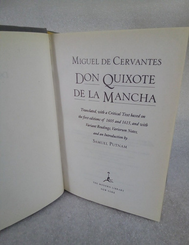 Don Quijote (don Quixote), Miguel De Cervantes, En Inglés (Usado)