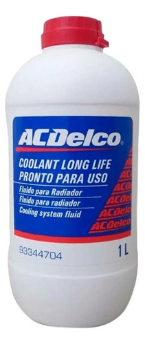 Aditivo Radiador Diluido Celta 2010 2011 2012 1.0 Acdelco