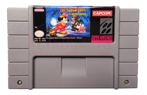 The Magical Quest  Starring Mickey Mouse Super Nintendo 