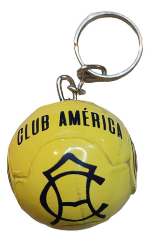 Llavero Club América Balón Amarillo 