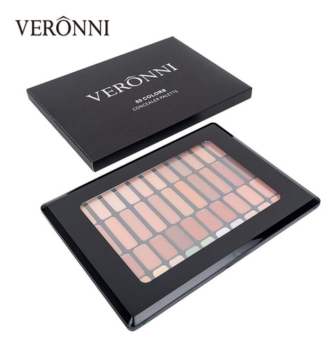 Veronni 50 Color Cream Concealer Palette Professional Contou