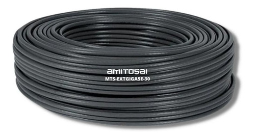 Cable De Red Utp Amitosai Mts-extgiga5e-30 Exterior Cat5e F1