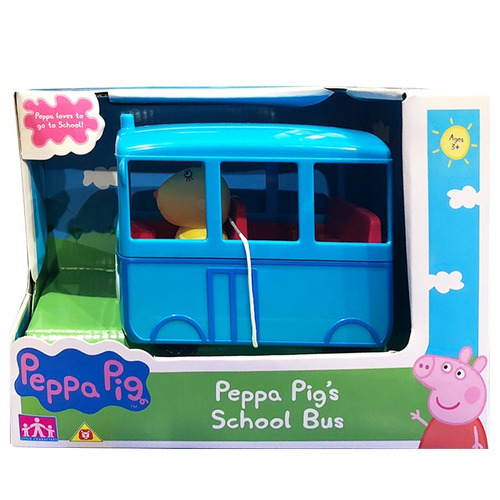 Ônibus Da Peppa Pig Com Personagem Dona Coelha Dtc