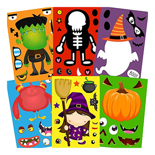 30pcs Halloween Stickers Halloween Juegos De Fiesta S56qz
