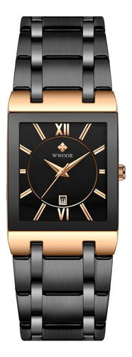 Wwoor 8858 Reloj De Cuarzo Reloj Casual Acero Inoxidable [u]