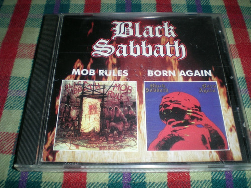 Black Sabbath / Mob Rules + Born Again Cd Rusia (h15)
