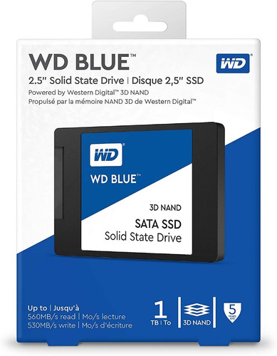 Disco Solido Ssd 1tb  500gb Western Digital Blue Sata Pc Lap