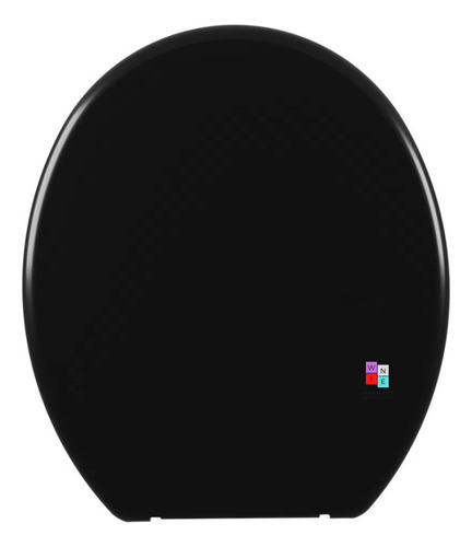 Tampa Vaso Sanitário Assento Macio Universal Soft Preto Preto