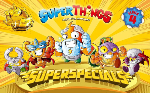 Superzings Series 4 Lata Dorada Incluye Figuras Exclusivas