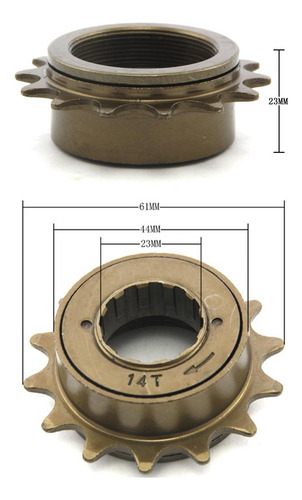 Rueda Libre 14 34 Mm Rueda Libre Rueda Libre Rueda Dentada