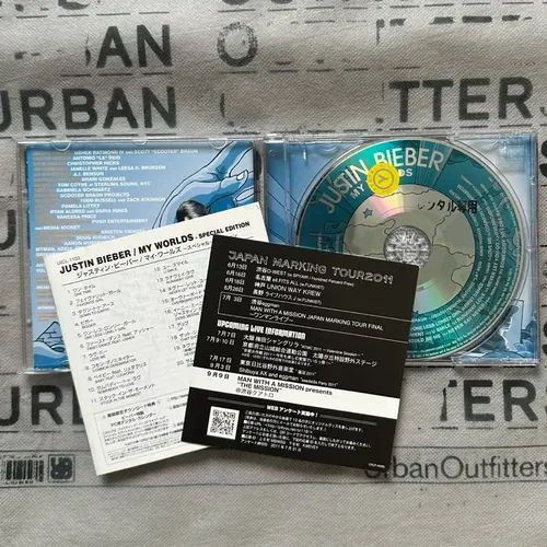 Cd Justin Bieber - My Worlds Special Edition Japonês | MercadoLivre