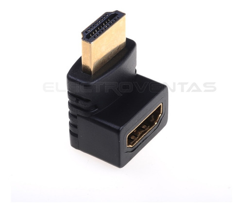 Copla Hdmi Macho Hembra, Angulo 270°