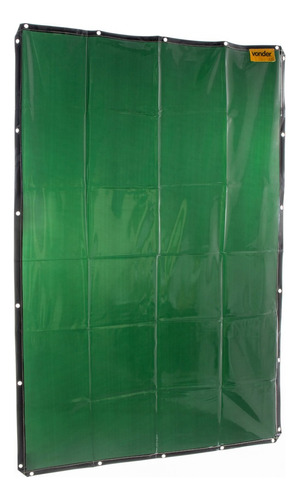 Cortina De Proteção Para Solda Verde 1,22 M X 1,78 M Vonder