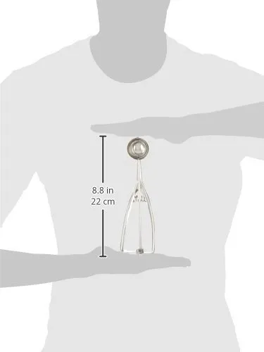 Winco Stainless Steel Disher, 9-16-ounce