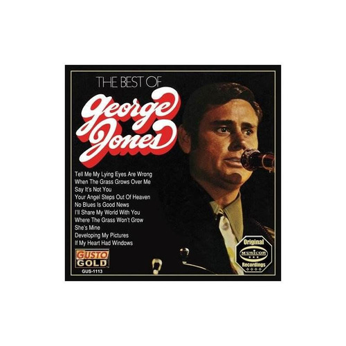 Jones George Best Of George Jones Usa Import Cd Nuevo