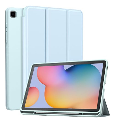 Funda Para Tablet Galaxy Tab S6 Lite 10.4puLG Azul Cielo 10.