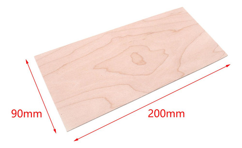 2 Chapa De Guitarra, Chapa De Madera Para Accesorios De Arce