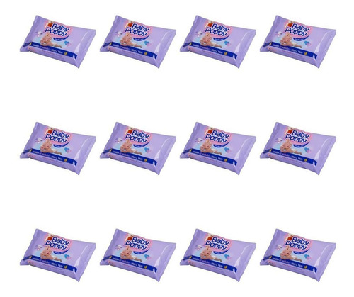 Opus Baby Poppy Premium Toalhas Umedecidas C/60 (kit C/12)