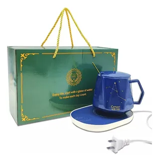 Taza Linda Decoración Con Calentador Taza Diseño Zodiaco