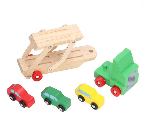 Remolque De Madera, Camión, Coche De Juguete Para Niños, Div