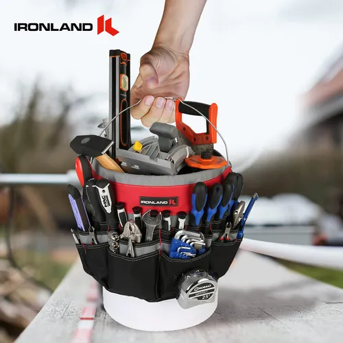 Ironland Organizador De Herramientas Con 51 Bolsillos Para .