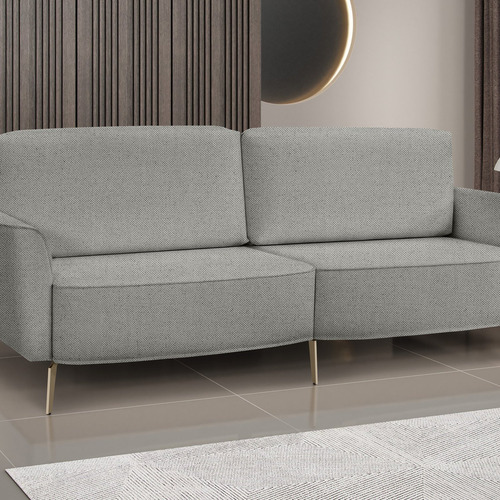 Sofá Vênus 220 Cm Linho,proporciona Um Conforto