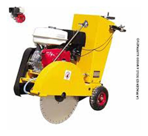 Alquiler Cortadora De Hormigón C/motor De 13hp Aserradora