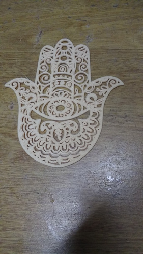 Mano De Fatima Para Pintar Y Decorar Para Interiores Pla 3d