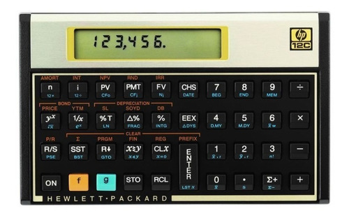 Calculadora Financiera Hp 12c, 1 Año Garantia, Nuevas