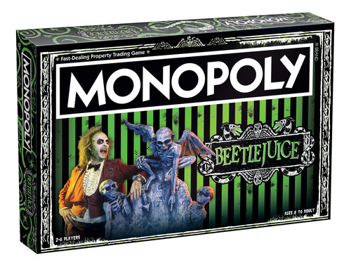 Juego De Mesa Usaopoly Monopoly Beetlejuice Film Beetlejuice