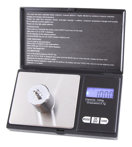 Mini Báscula Electrónica Digital Alta Precisión 500g/0.01g,bascula De Cocina,bascula Digital Cocina