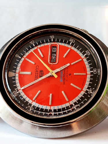Seiko Sports 6119-6400 Orange Dial De 1973 = Crono Aviador