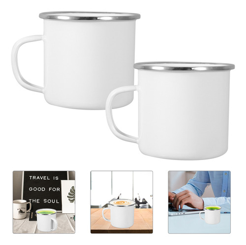Taza For Servir Café, Tazas Esmaltadas, Multifunción, 4 Uni